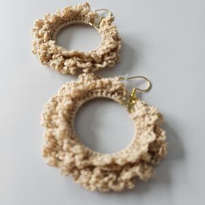 Boucles d'oreilles froufrou